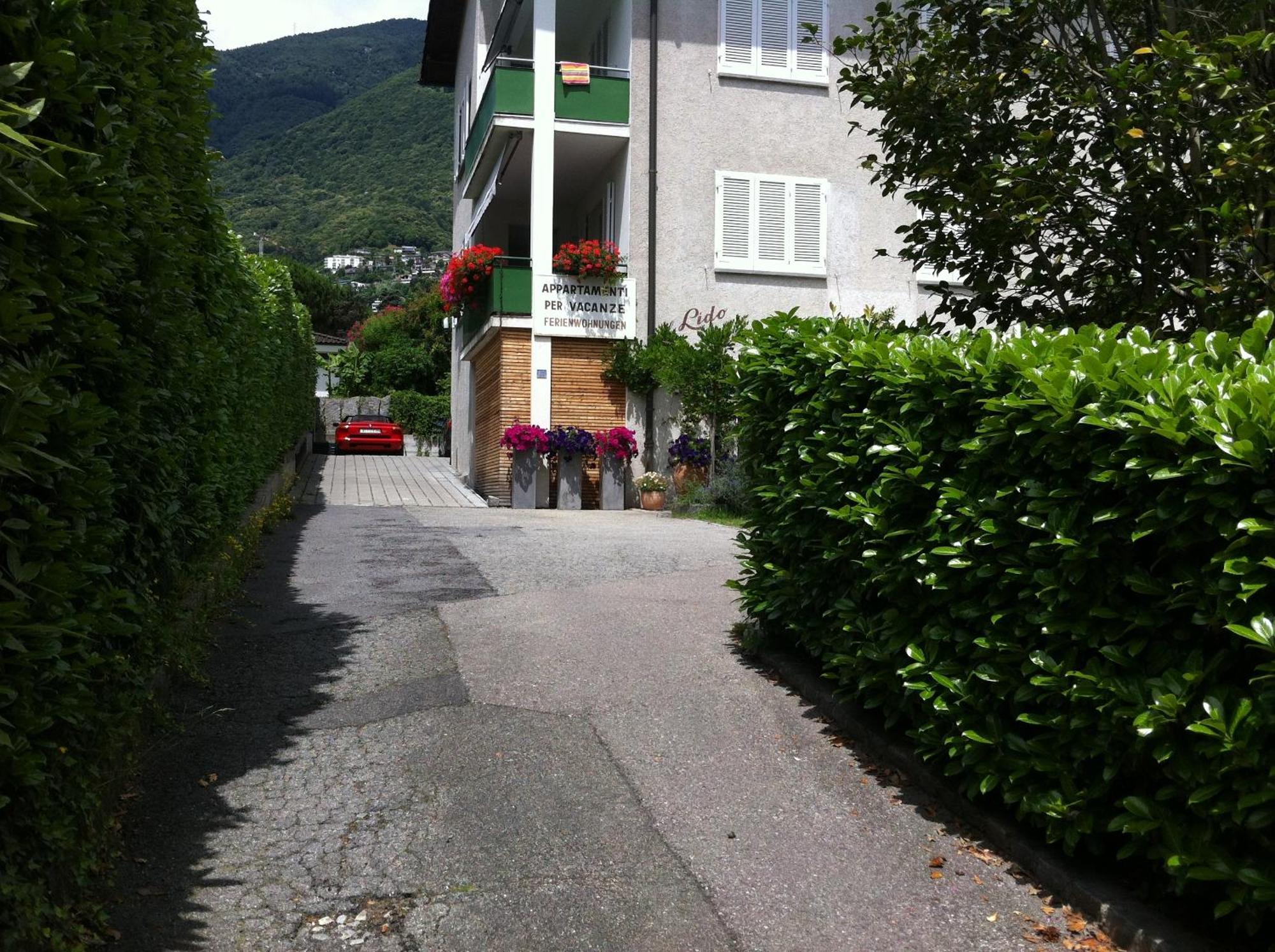 Ferienwohnung Casa Al Lido Locarno Exterior foto